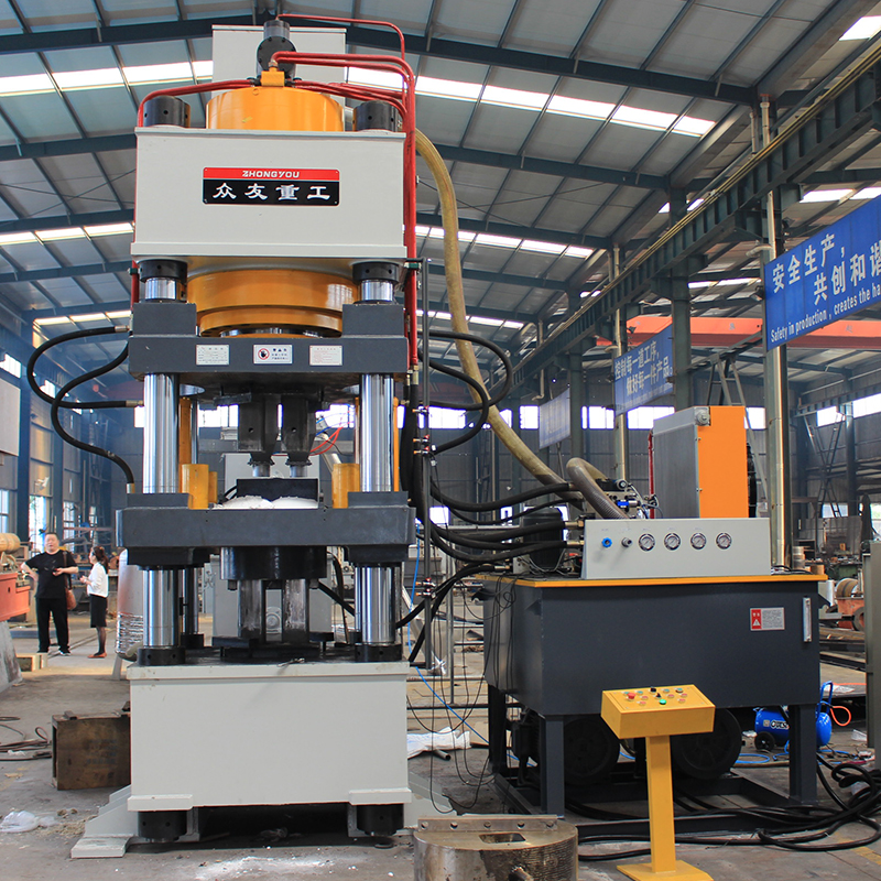 800吨自动上料盐砖机 800T盐砖压块成型油压机