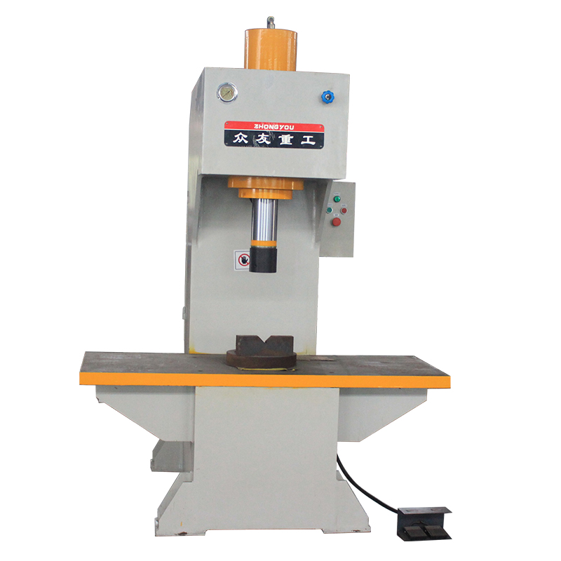 63T全钢焊接快速压装整形油压机63吨单柱式油压机