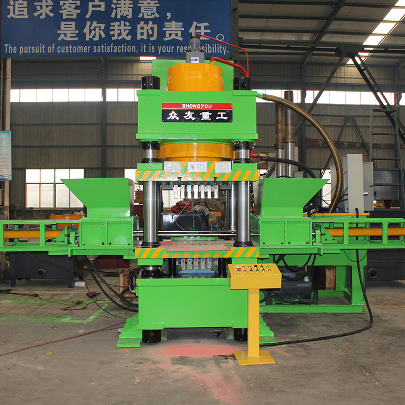 500吨全自动鱼饵压块机 500T双色鱼饵成型油压机