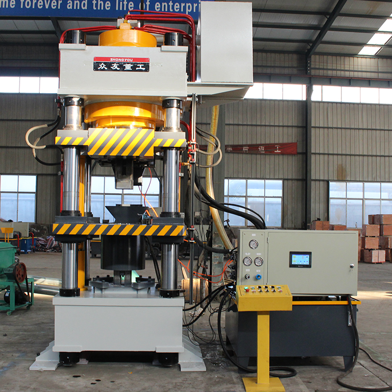 四柱万能油压机同步失灵产生的原因和排除方法