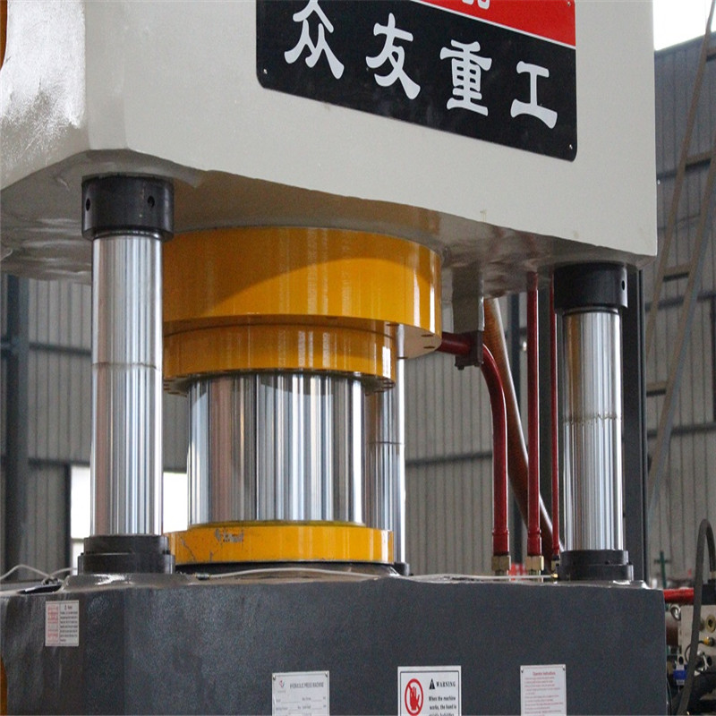 500吨压花切花三梁四柱液压机