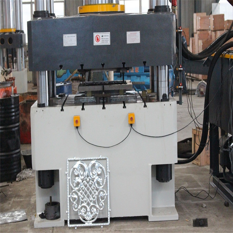 500吨压花切花三梁四柱液压机