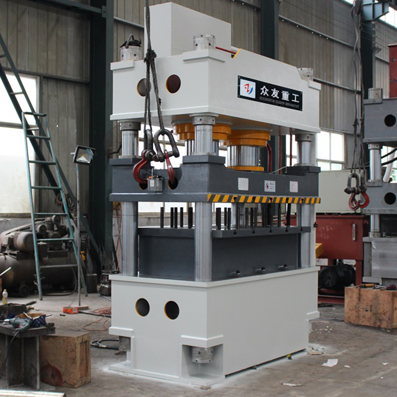 630吨双缸带液压垫多杆顶出液压机