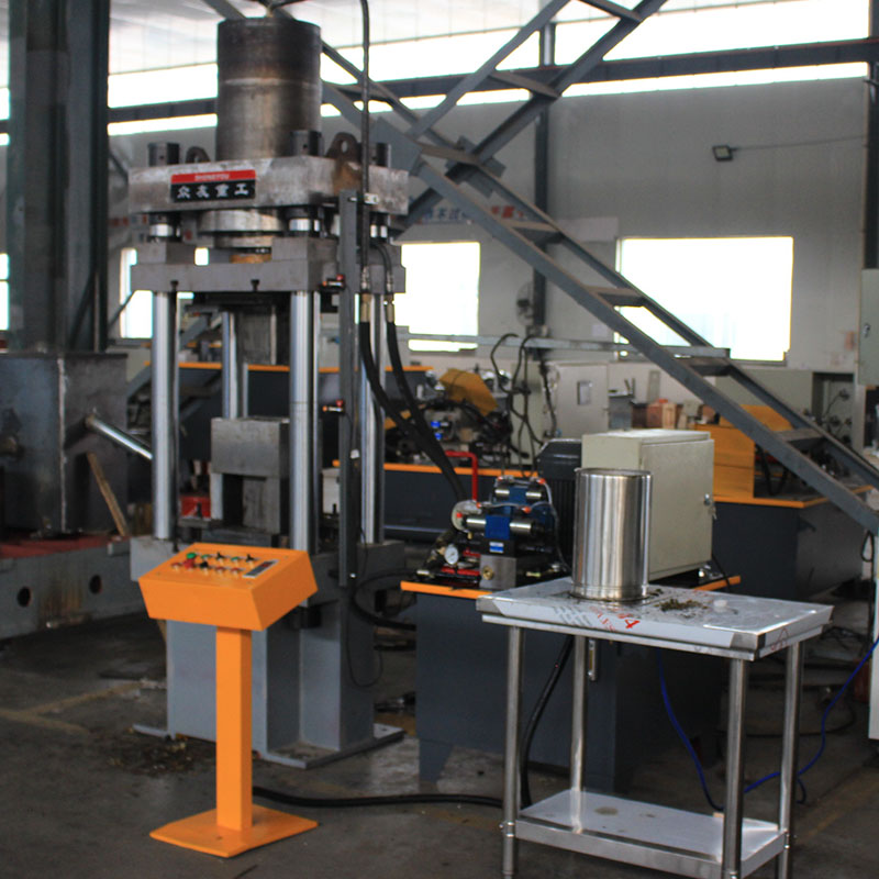 200吨四柱压茶砖液压机