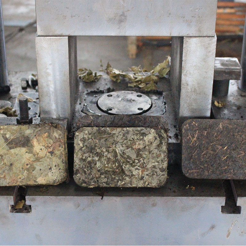 200吨四柱压茶砖液压机