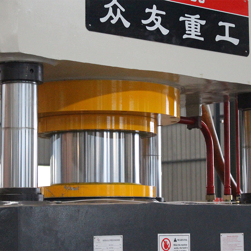 500吨压花切花四柱液压机