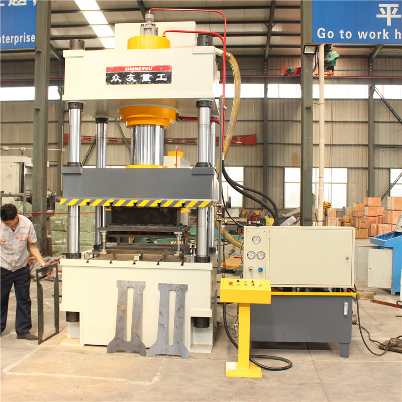 315吨缝纫机腿成型液压机