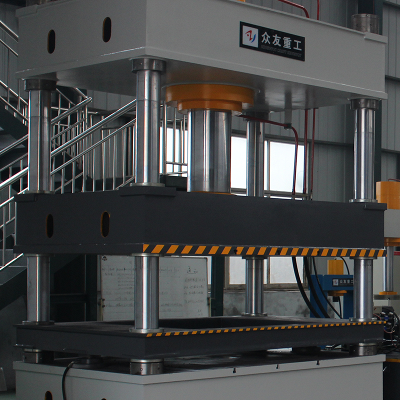 400吨四梁四柱金属成型液压机