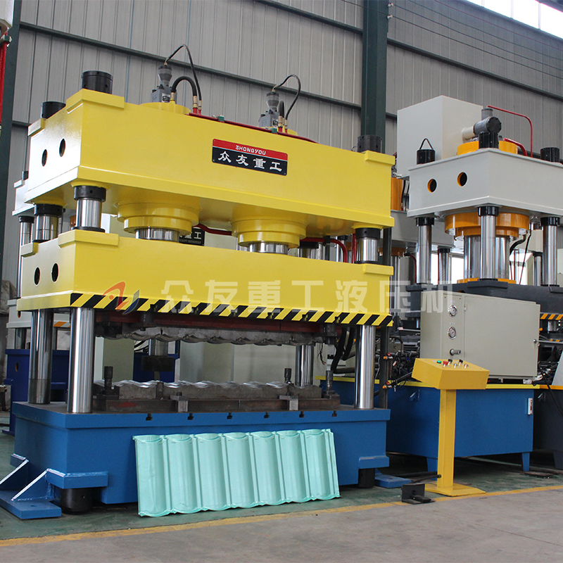 315吨双缸金属瓦成型液压机