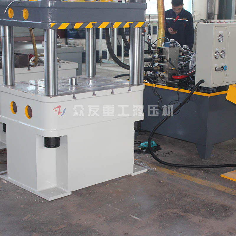 200吨金属拉伸成型液压机带增速缸