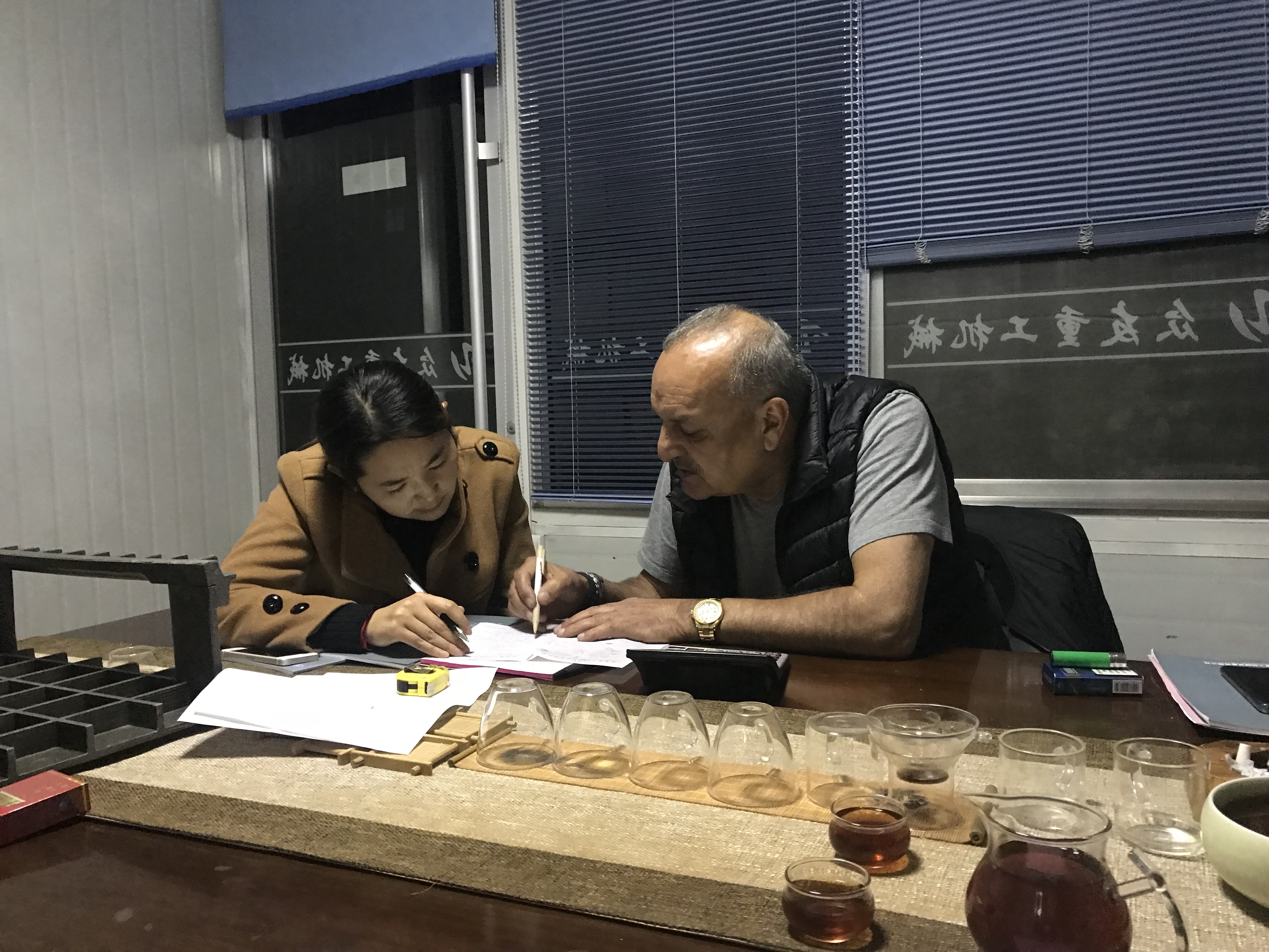 巴基斯坦客户来我公司实地考察并达成合作