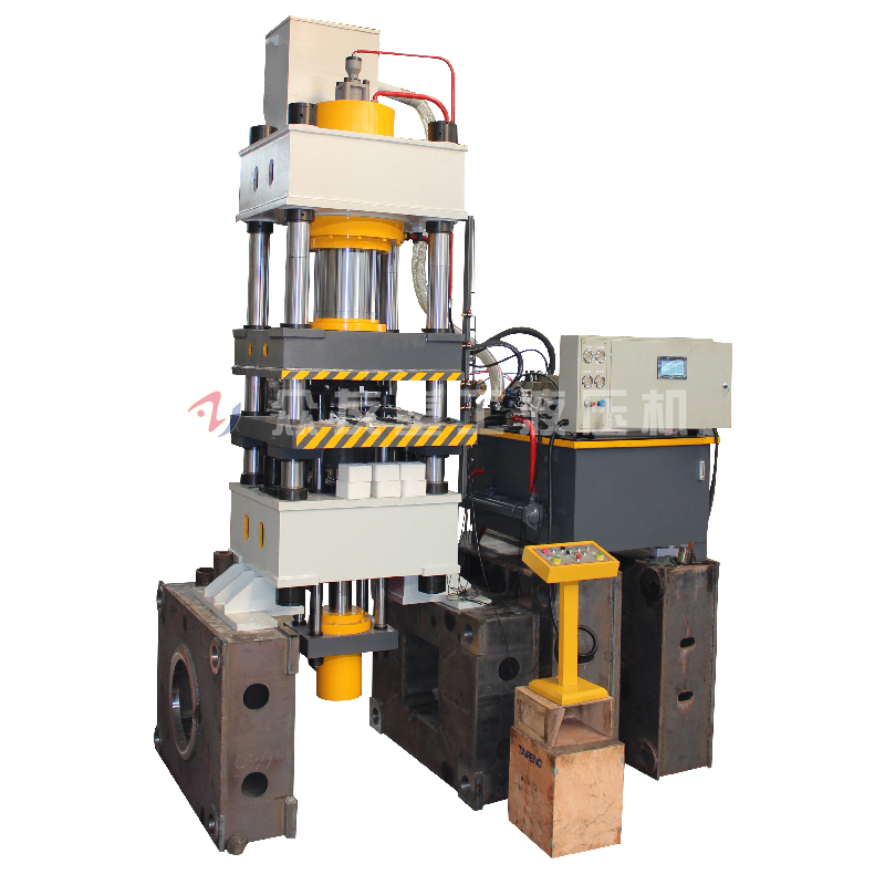 400吨牛羊舔砖液压机 400吨盐砖机 400t盐砖压块机